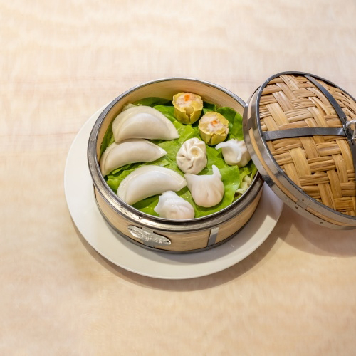 Dim-Sum varié à la vapeur